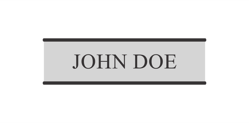 Custom Nameplate